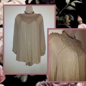 Hanna Tan Casual Blouse 3X